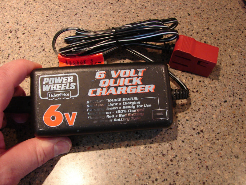 12V 2.5A Quick Charger for Power Wheels Battery Model 00801-1484 Magic Cars 7
