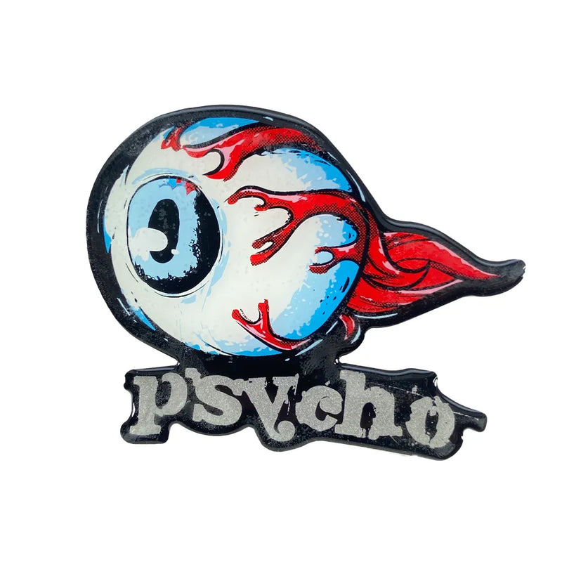 Genuine Scooter OEM Psycho Puffy Sticker Windshield | Magic Cars