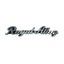OEM Royal Alloy Name Badge Decal, Script, Side Cover
