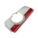 OEM White/Red, Front Panel for NIU NQi GT - Body