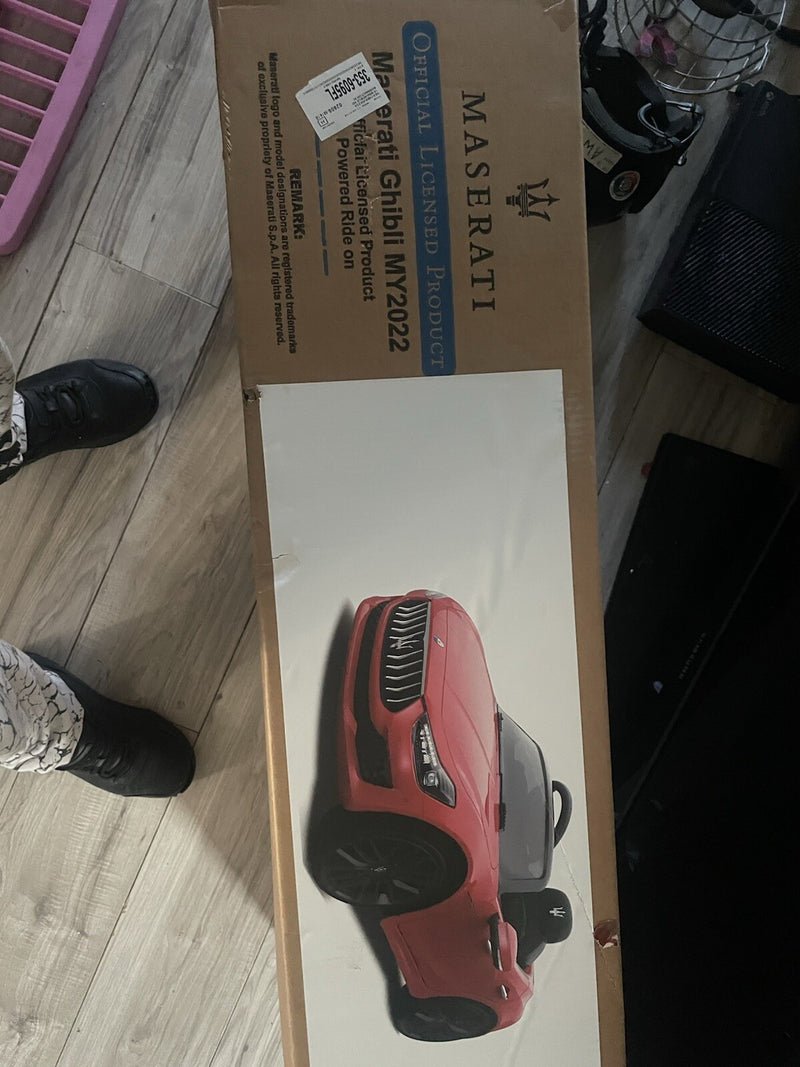 Licensed Kids Maserati Ghibli MY2022 Electric Ride-On Car with Remote Control Magic Cars 8