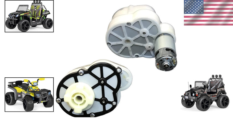 24V Motor and Gearbox Replacement Kit for Polaris Ride-On RZR Toys Magic Cars 1