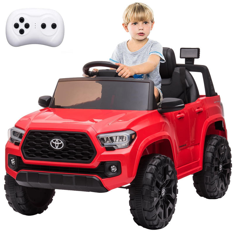 Licensed Toyota Tacoma 12V Battery-Powered Electric Ride-On Car Magic Cars Variant 0