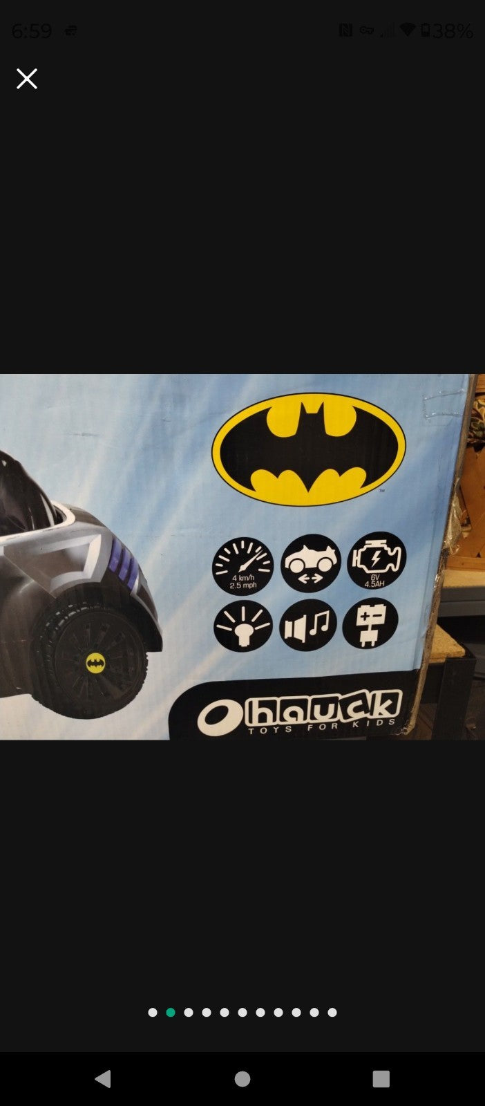Electric Drivable Batmobile Car for Kids Inspired by Batman Comics Magic Cars 7