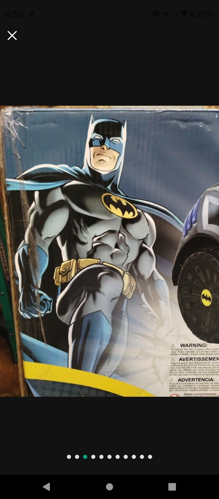 Electric Drivable Batmobile Car for Kids Inspired by Batman Comics Magic Cars 8