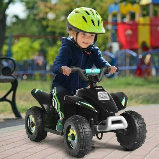 6V Electric Ride-On Toy for Toddlers and Kids in Black Magic Cars 2