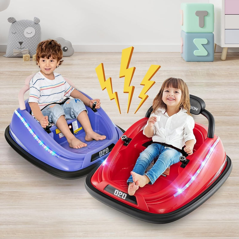 12V Electric Ride-On Bumper Car Toy with Remote Control for Toddlers and Kids Magic Cars 2