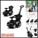 TQ10131 Multifunctional 4-in-1 Push Car for Toddlers - Dark Magic Cars Variant 0