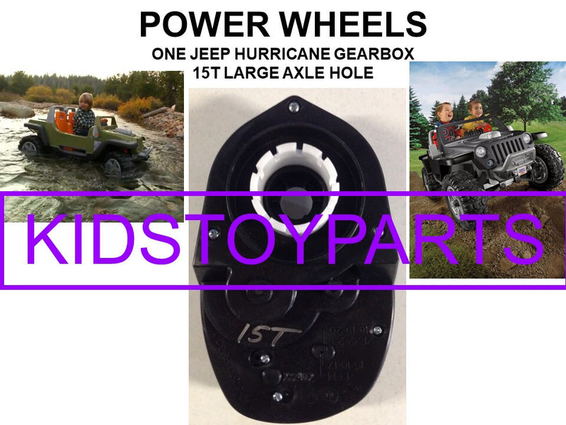 Large Axle Gearbox Compatible with 15t-17t Power Wheels for Hurricanes F150 Dune Racer Magic Cars 1
