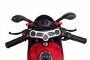 Red 12V Electric Ride-On Motorcycle for Kids with Training Wheels Magic Cars 6