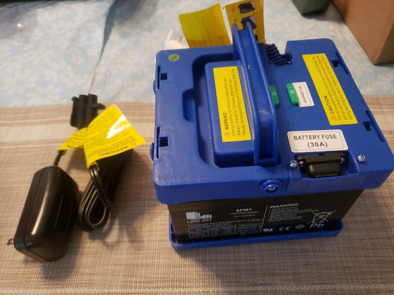 24 Volt Battery and Charger Kit Compatible with Motion Trendz Mega Toys Magic Cars Variant 0