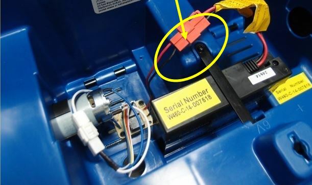 Orange 6V Battery with Connector for Kids Ride-On Vehicles Compatible with Rollplay, Mercedes, Disney, Tahoe, Chevy Magic Cars Variant 0