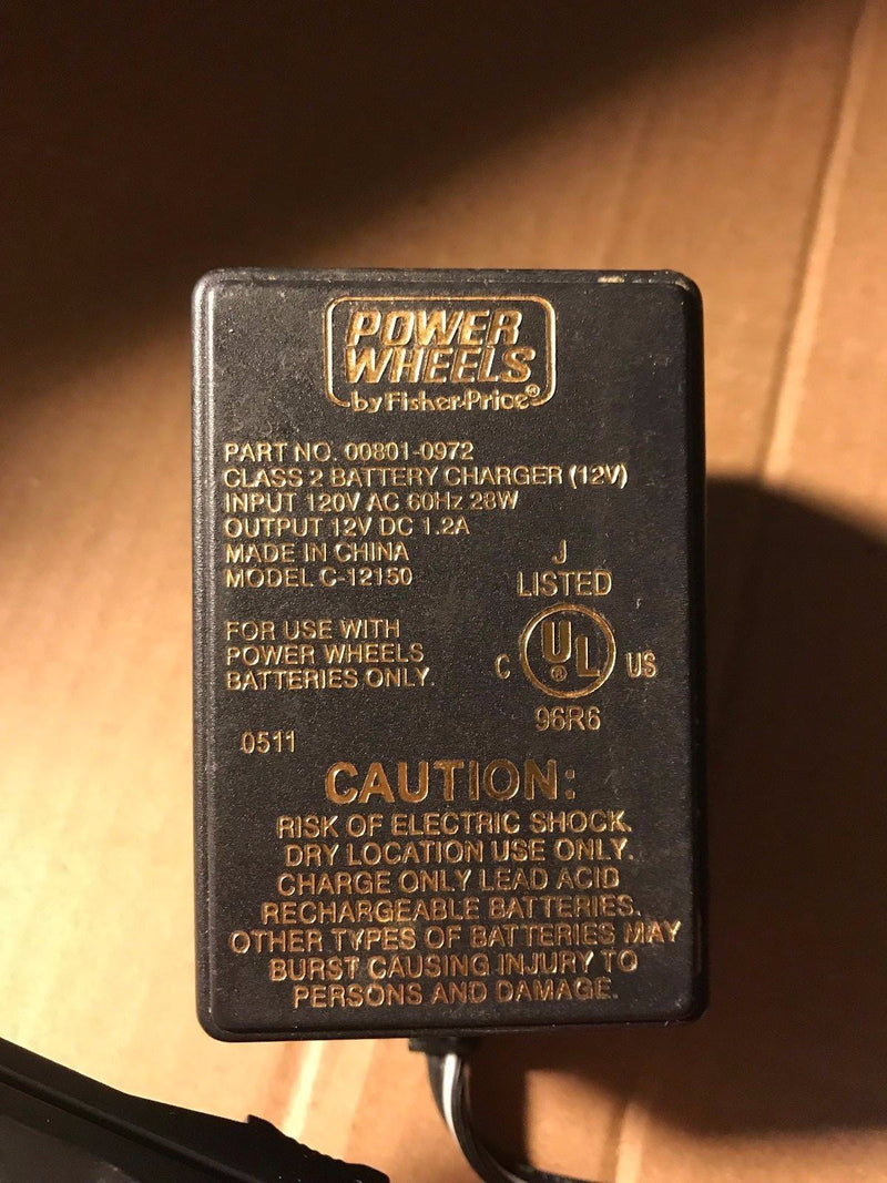 12V C-12150 Power Wheels Replacement Battery Charger Magic Cars Variant 0