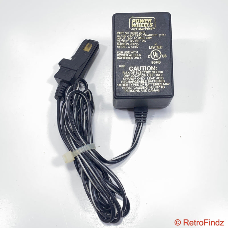 Fisher-Price Power Wheels 12V Battery Charger Model C-12150 (Fits 00801-0972) Magic Cars Variant 0