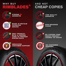 Green Alloy Wheel Rim Protectors for Up to 24×4 Inch Wheels Magic Cars 3