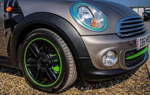 Green Alloy Wheel Rim Protectors for Up to 24×4 Inch Wheels Magic Cars 5