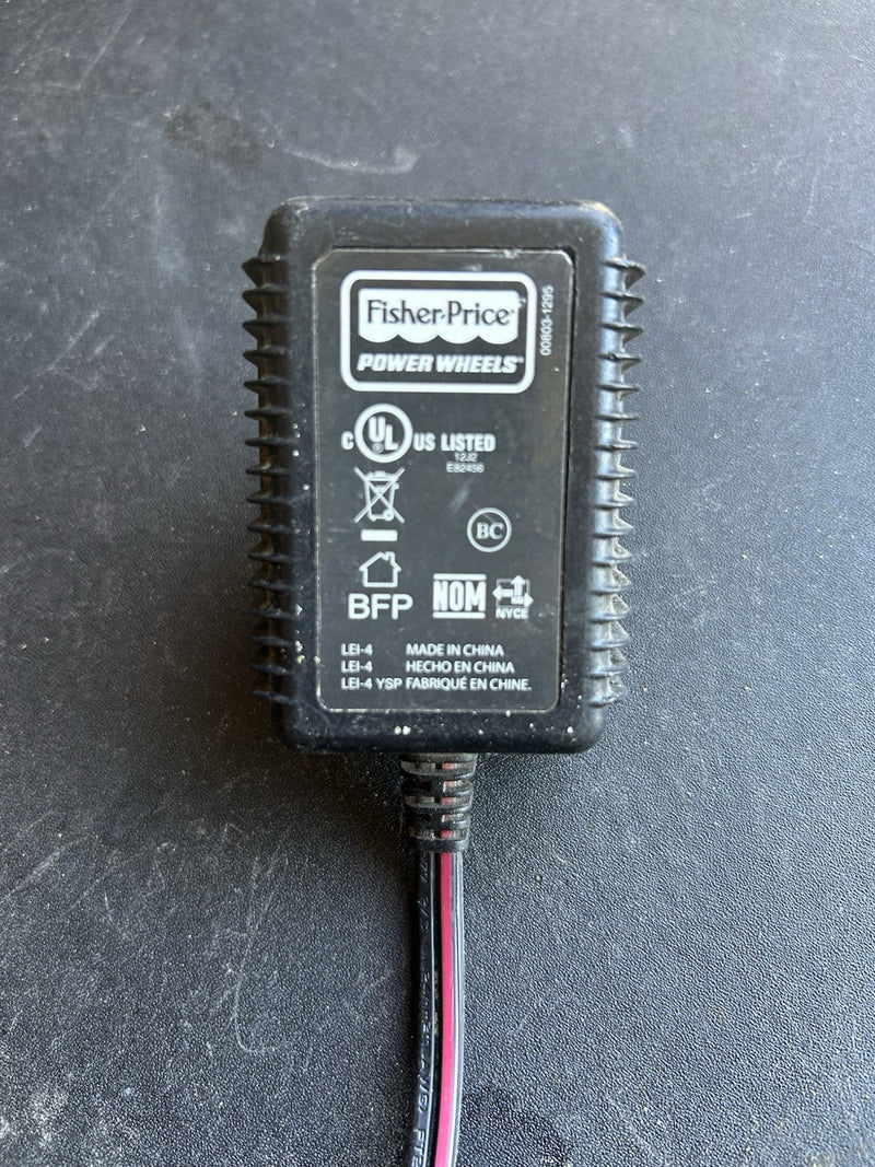 12 Volt Black Power Wheels Battery and Charger Set 00801-2101 Magic Cars Variant 0