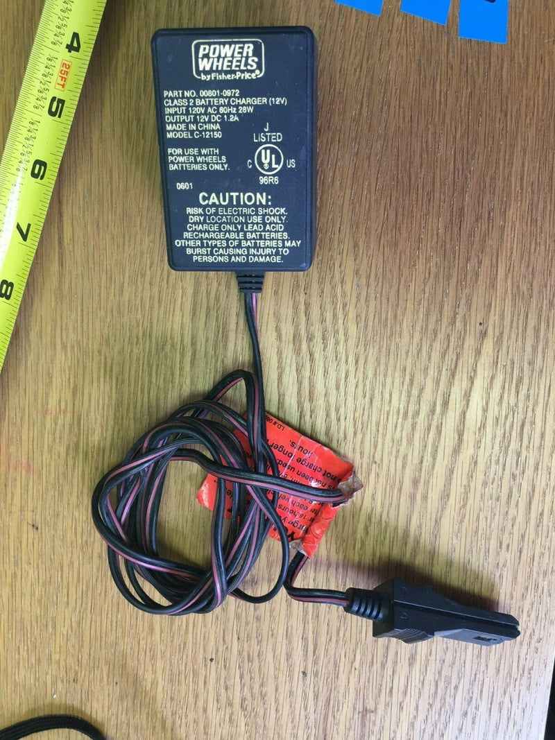 Power Wheels 12V Battery Charger Part Number 00801-0972 Magic Cars Variant 0
