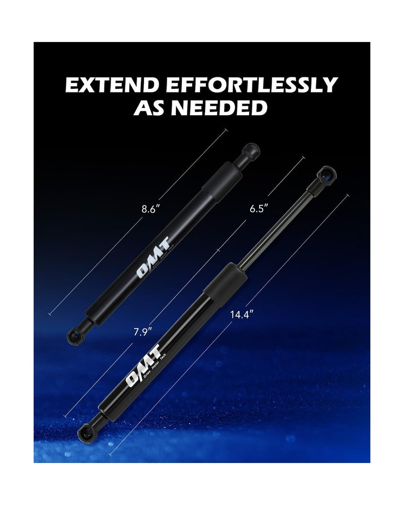 Motor Tech Compatible Tailgate Assist Accessories for 2015-2023 F150 Trucks Magic Cars 6