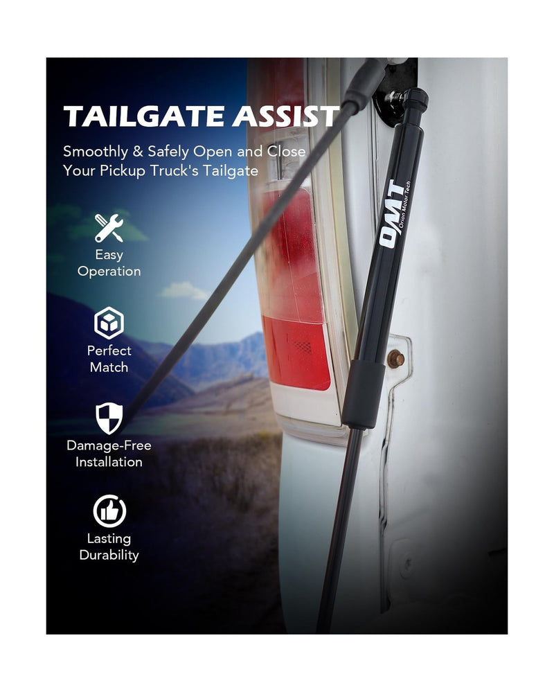 Motor Tech Tailgate Assist Compatible with 2015-2023 Ford F150 Accessories Magic Cars 1