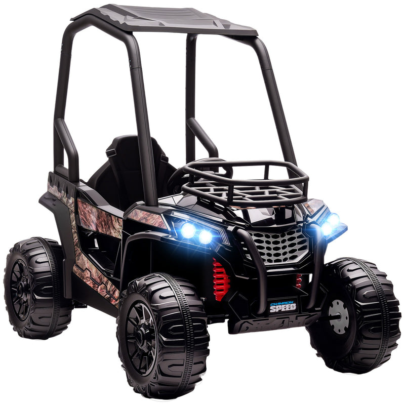 Children's Outdoor Electric ATV Car with Real Suspension and Remote Control in Camo Magic Cars Variant 0