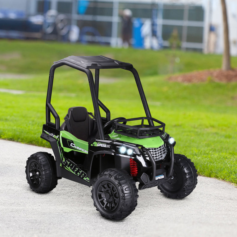 Children's Outdoor Electric ATV Car with Real Suspension and Remote Control Green Magic Cars 8
