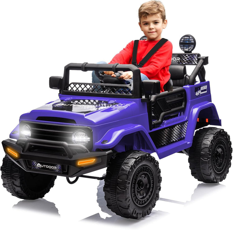 12V Outdoor Cruise Electric Ride-On Car for Kids with Remote Control and 1-Seater Design Magic Cars Variant 0