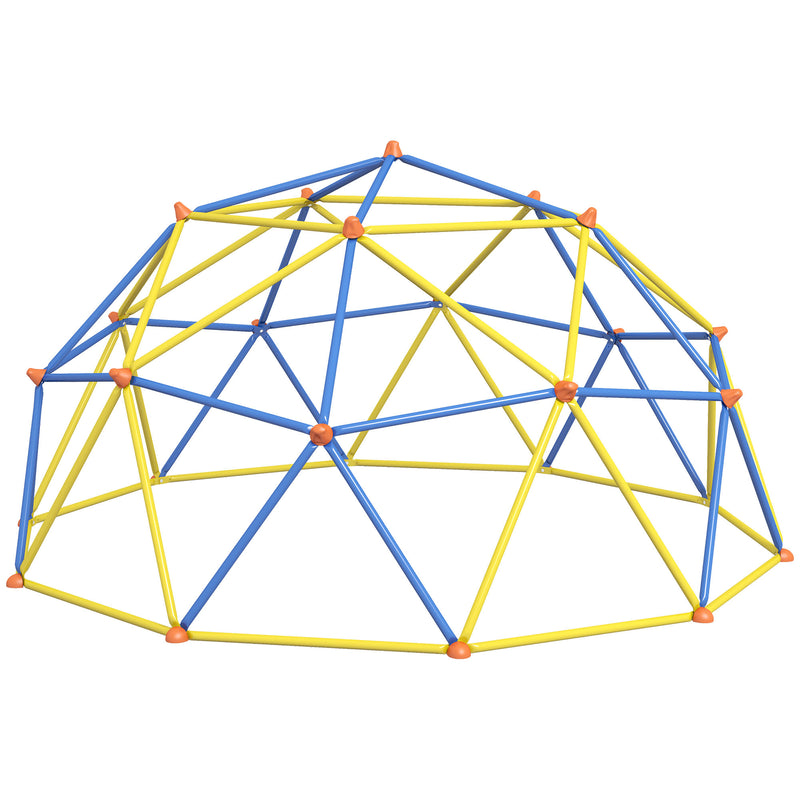 10' Climbing Dome Jungle Gym for Kids, Supports up to 594 lbs, Outdoor Play Structure for Ages 1-6 Magic Cars 2