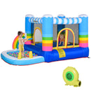 Inflatable 2-in-1 Indoor Bounce House and Jumping Castle for Kids Magic Cars 0