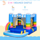 Inflatable 2-in-1 Indoor Bounce House and Jumping Castle for Kids Magic Cars 5