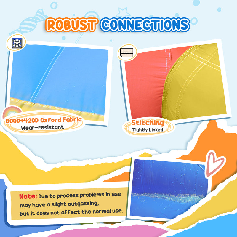 Kids 4-in-1 Inflatable Water Slide Bounce House and Jumping Castle with Dual Slides Magic Cars 2