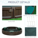 Kids Outdoor Sandbox with Cover for Garden Play, Easy Assembly Magic Cars 5
