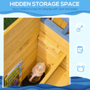 Wooden Kids Pirate Ship Sandbox with Bench Seating and Storage for Outdoor Play Magic Cars 1