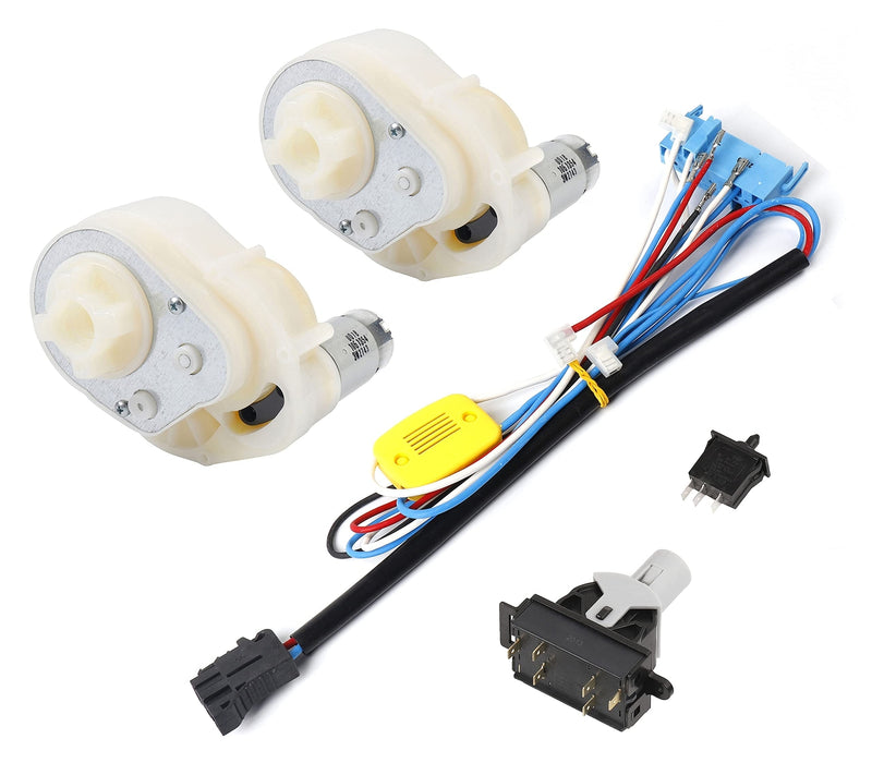 Overhaul Kit with HLR Wiring Harness, MEIE0500 Gear Shifter, Foot Switch, Motor, and Gearbox Components Magic Cars Variant 0