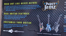 Paper Jamz Pro Series Guitar - Red and Yellow