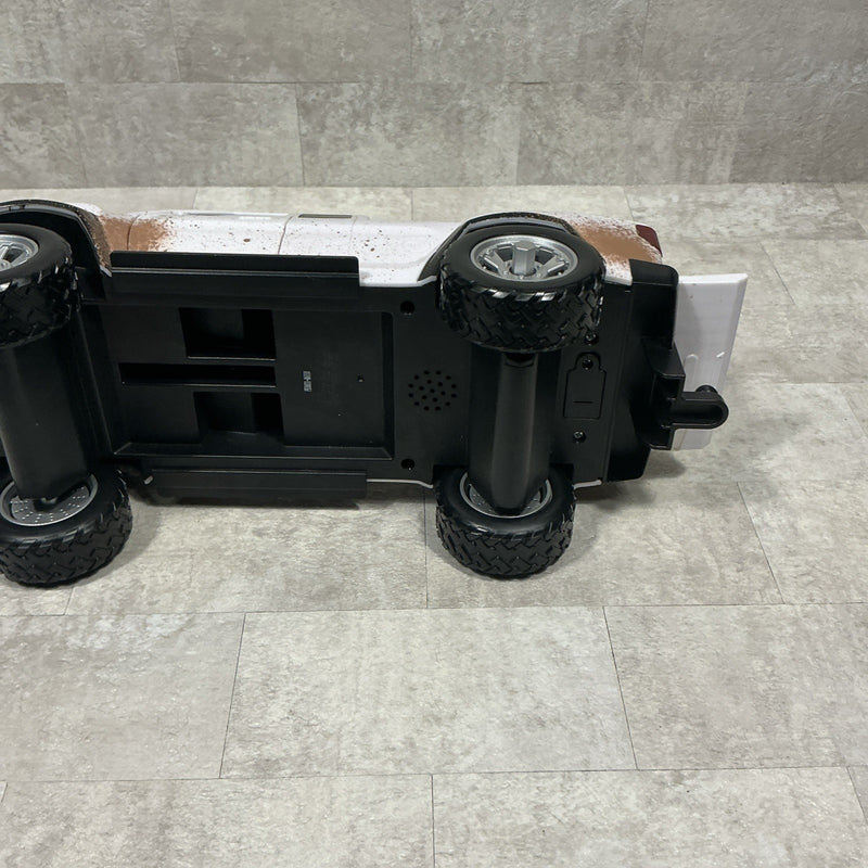 Kids 4x4 Off-Road Mud Truck with Working Winch and Sound Features, 13 in Long 6 in Tall Magic Cars 4