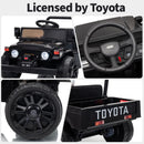 12V Licensed Toyota Ride-On Truck with Bluetooth, LED Lights, and Suspension Magic Cars 5