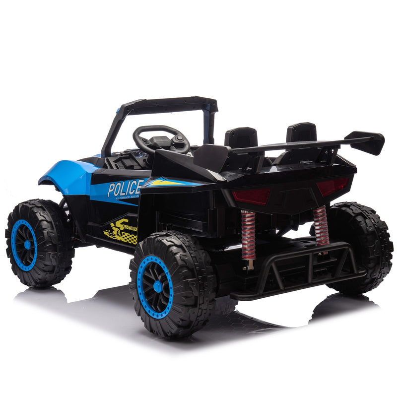 24V Kids Electric Ride-On Car with Double Doors, Remote Control, USB, LED Lights, and Megaphone Magic Cars 5