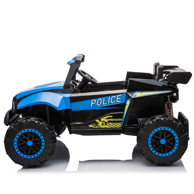 24V Kids Electric Ride-On Car with Double Doors, Remote Control, USB, LED Lights, and Megaphone Magic Cars 6