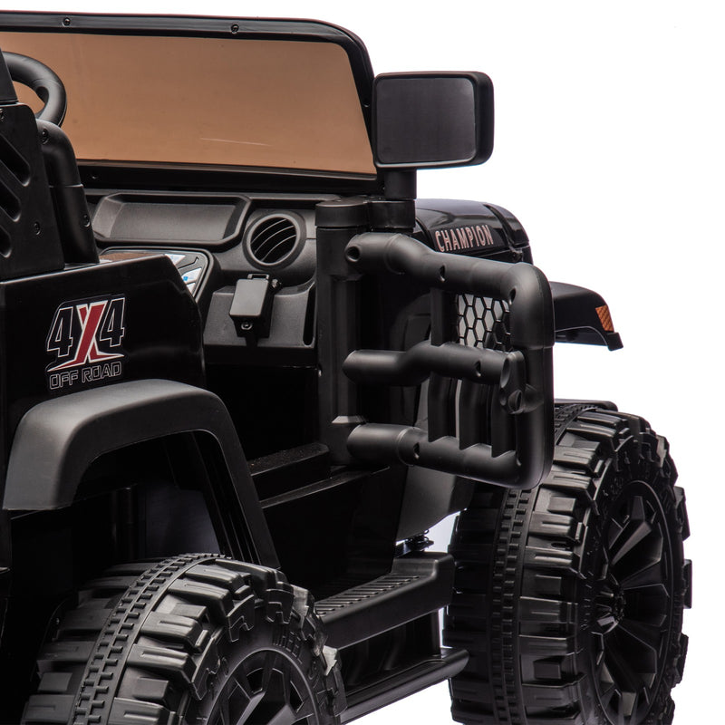 24V Kids Electric Ride-On Car with Remote Control, Searchlight, MP3 Player, Adjustable Speed 1.86-4.35 MPH Magic Cars 11