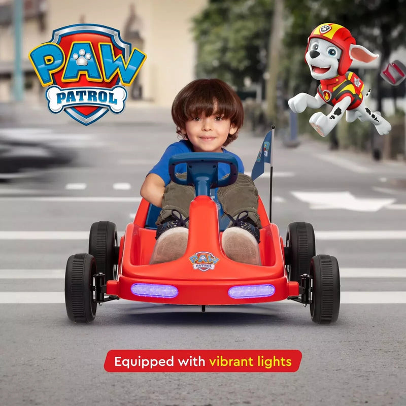 Paw Patrol Chase 6V Electric Ride-On Go-Kart for Kids with Lights and Sounds Magic Cars 2