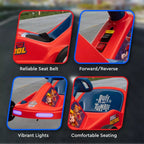 Paw Patrol Chase 6V Electric Ride-On Go-Kart for Kids with Lights and Sounds Magic Cars 3