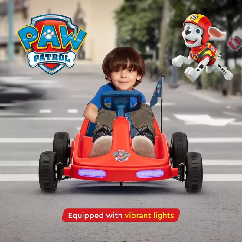 Paw Patrol Chase 6V Electric Ride-On Go-Kart for Kids with Lights Magic Cars 2