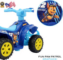 6V Rechargeable Kids Quad Ride-On Toy Featuring Chase Character – Safe and Powerful Magic Cars 3