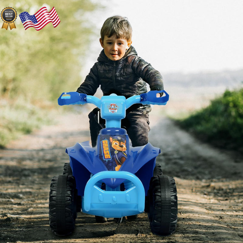 6V Rechargeable Kids Quad Ride-On Toy Featuring Chase Character – Safe and Powerful Magic Cars 5