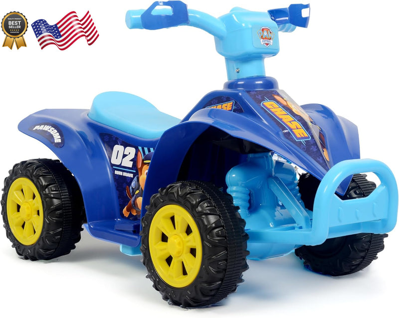 6V Rechargeable Kids Quad Ride-On Toy Featuring Chase Character – Safe and Powerful Magic Cars Variant 0