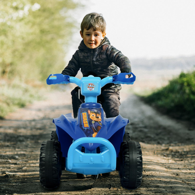 Paw Patrol Chase 6V Quad Ride-On Toy for Kids with Rechargeable Battery and Safety Features Magic Cars 5