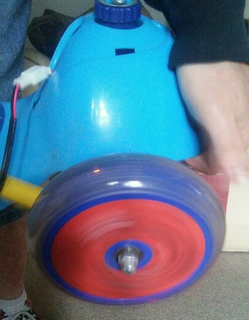 Kids 3-Wheel Electric Scooter Blue for Ages 2-5 Magic Cars 4