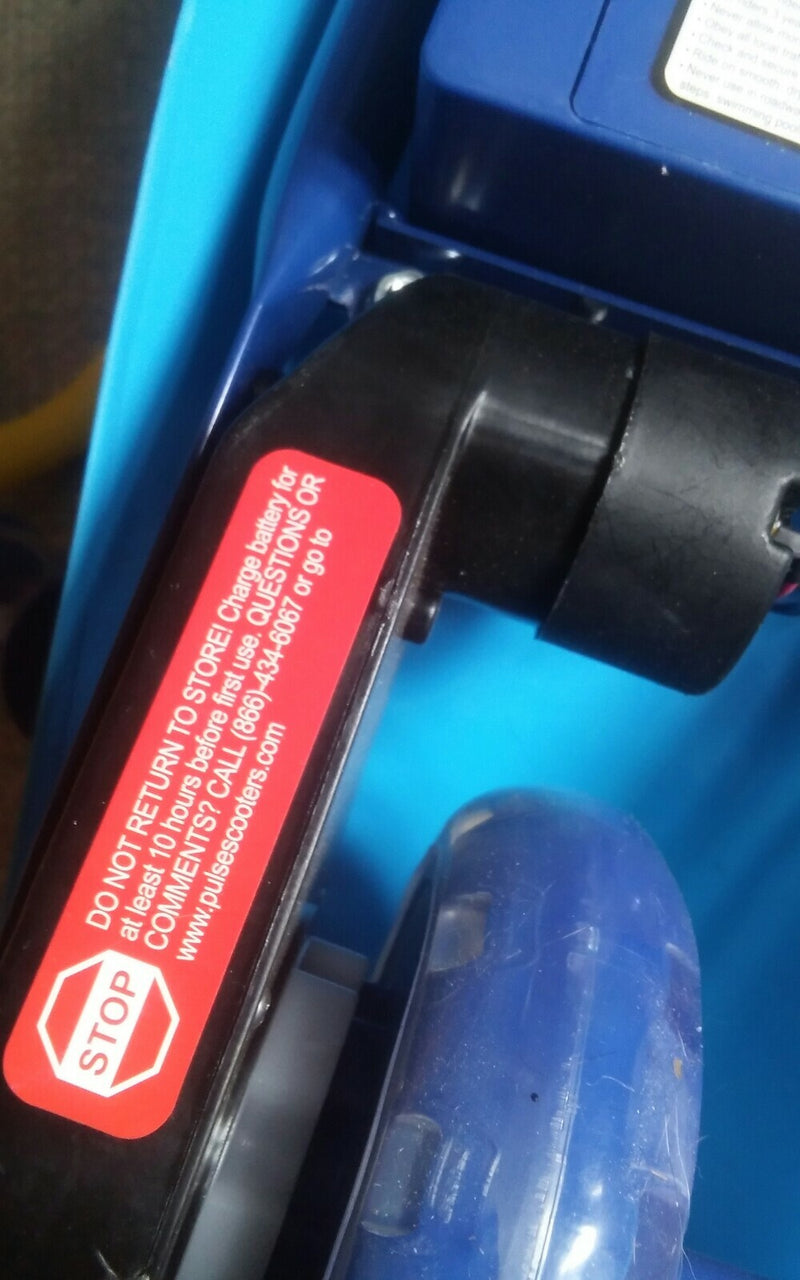 Kids 3-Wheel Electric Scooter Blue for Ages 2-5 Magic Cars 6