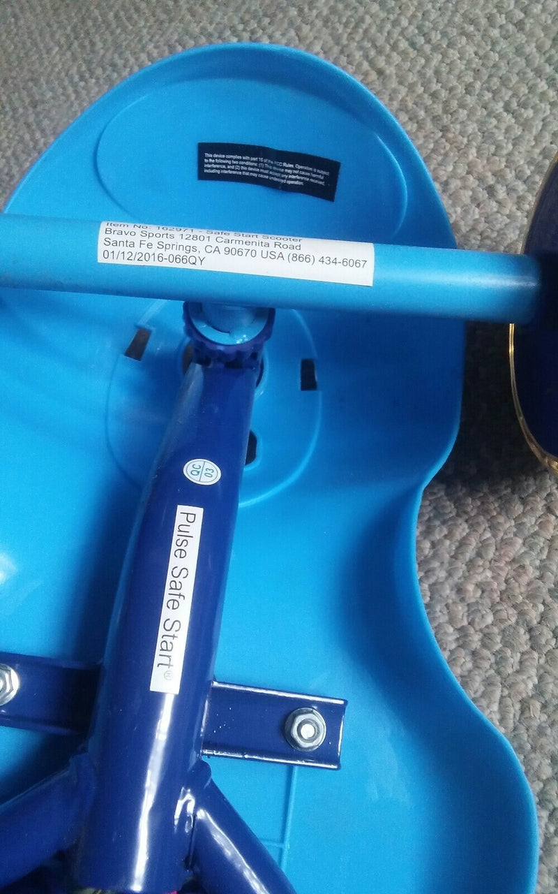 Kids 3-Wheel Electric Scooter Blue for Ages 2-5 Magic Cars 7